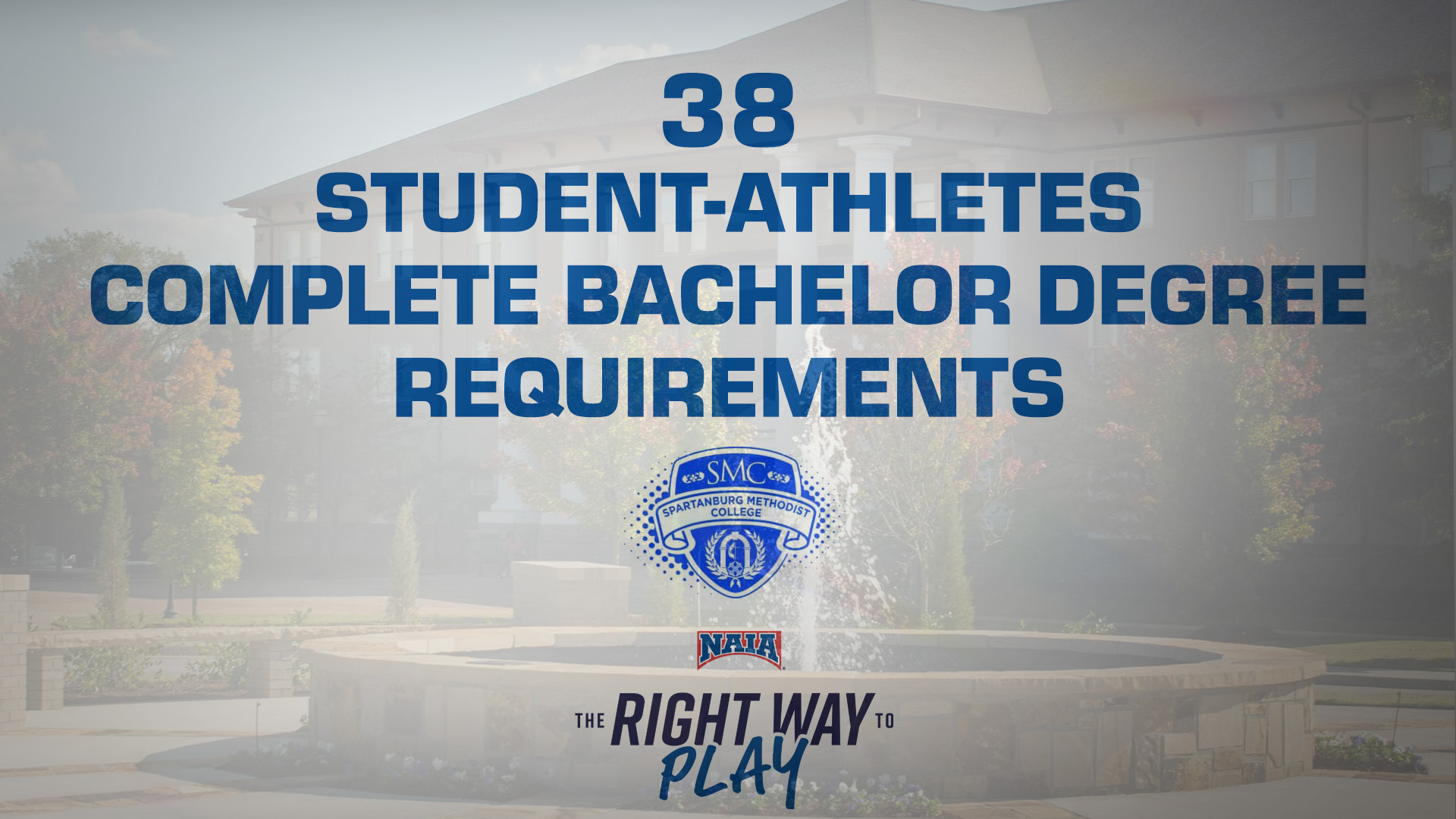 SMC Athletics Celebrates 38 Bachelor&rsquo;s Degree Graduates