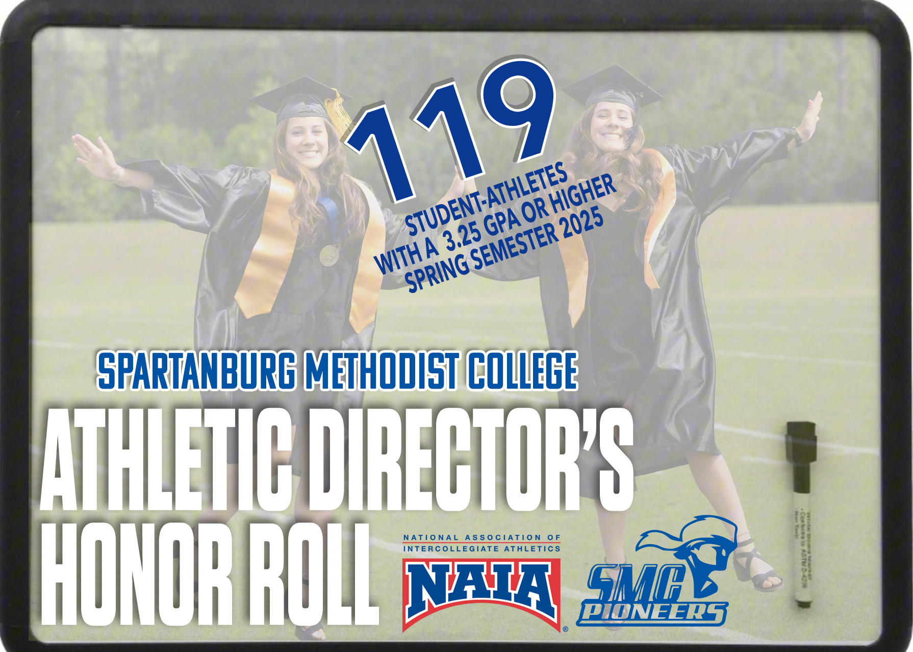 119 Student-Athletes Named to Athletic Director's Honor Roll for Spring Semester 2025