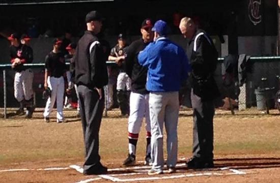 Baseball splits at CVCC