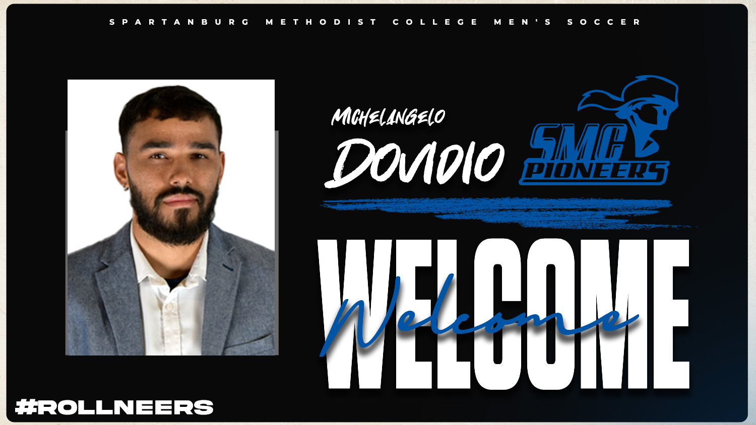 Michaelangelo Dovidio Named Assistant Men's Soccer Coach at Spartanburg Methodist