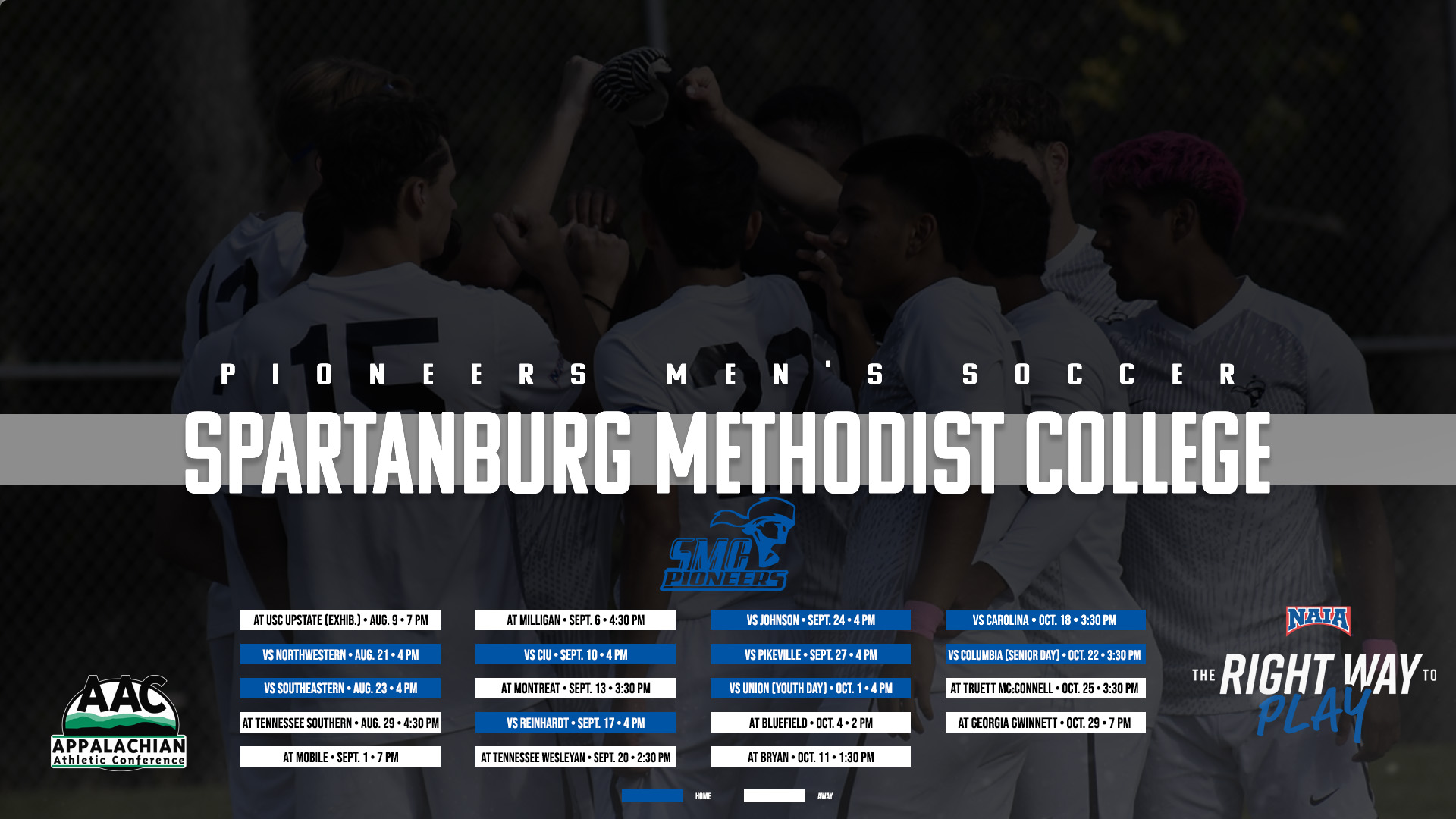 Men's Soccer Announces 2025 Schedule