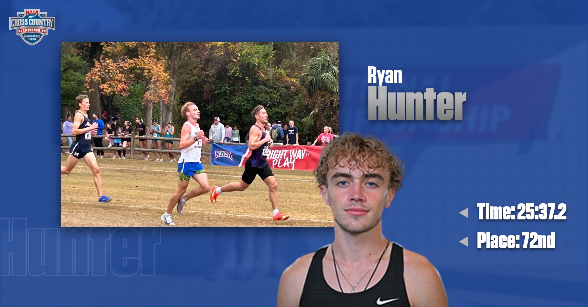 Hunter Closes Historic Run at NAIA Championships