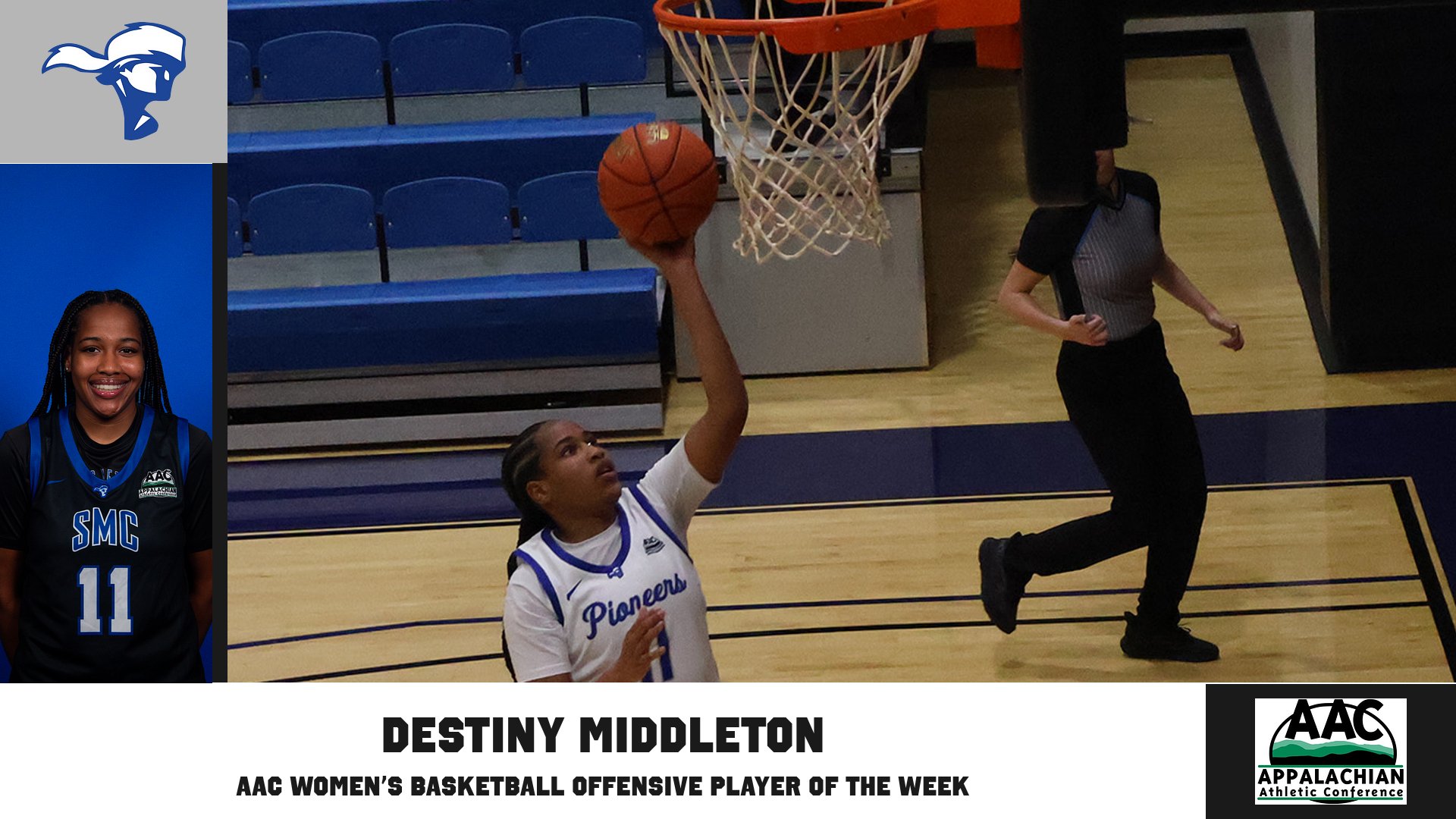 Middleton Earns AAC Offensive Player of the Week Honors