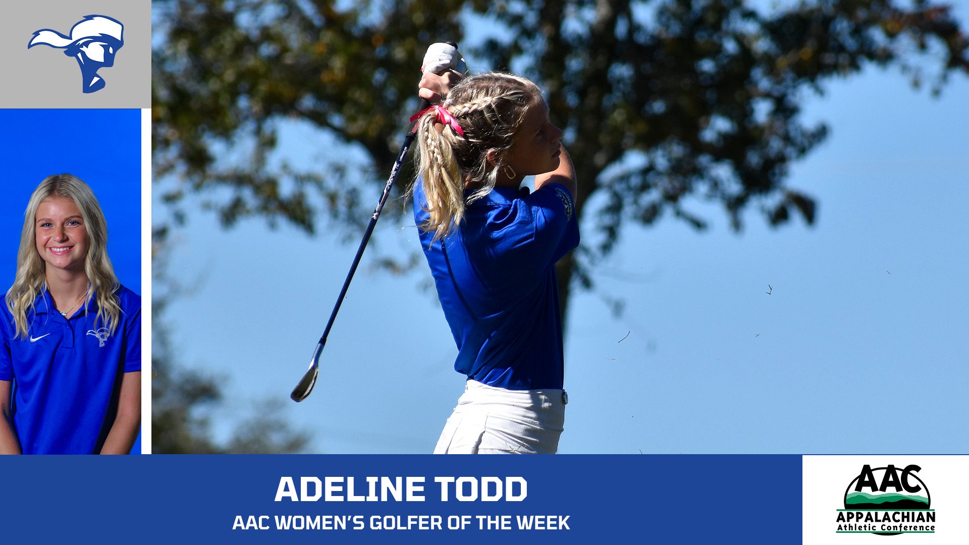 Adeline Todd Named AAC Women's Golfer of the Week