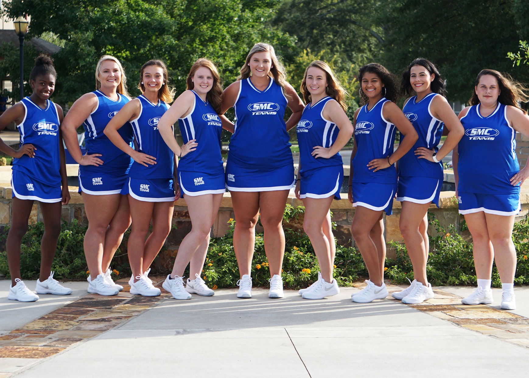 Women's Tennis Plays Tough at Converse