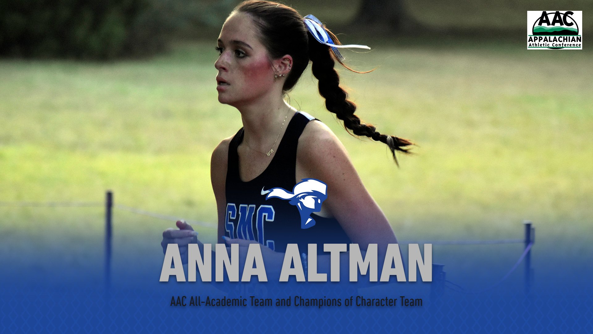 Altman Earns AAC Academic and Champion of Character Honors